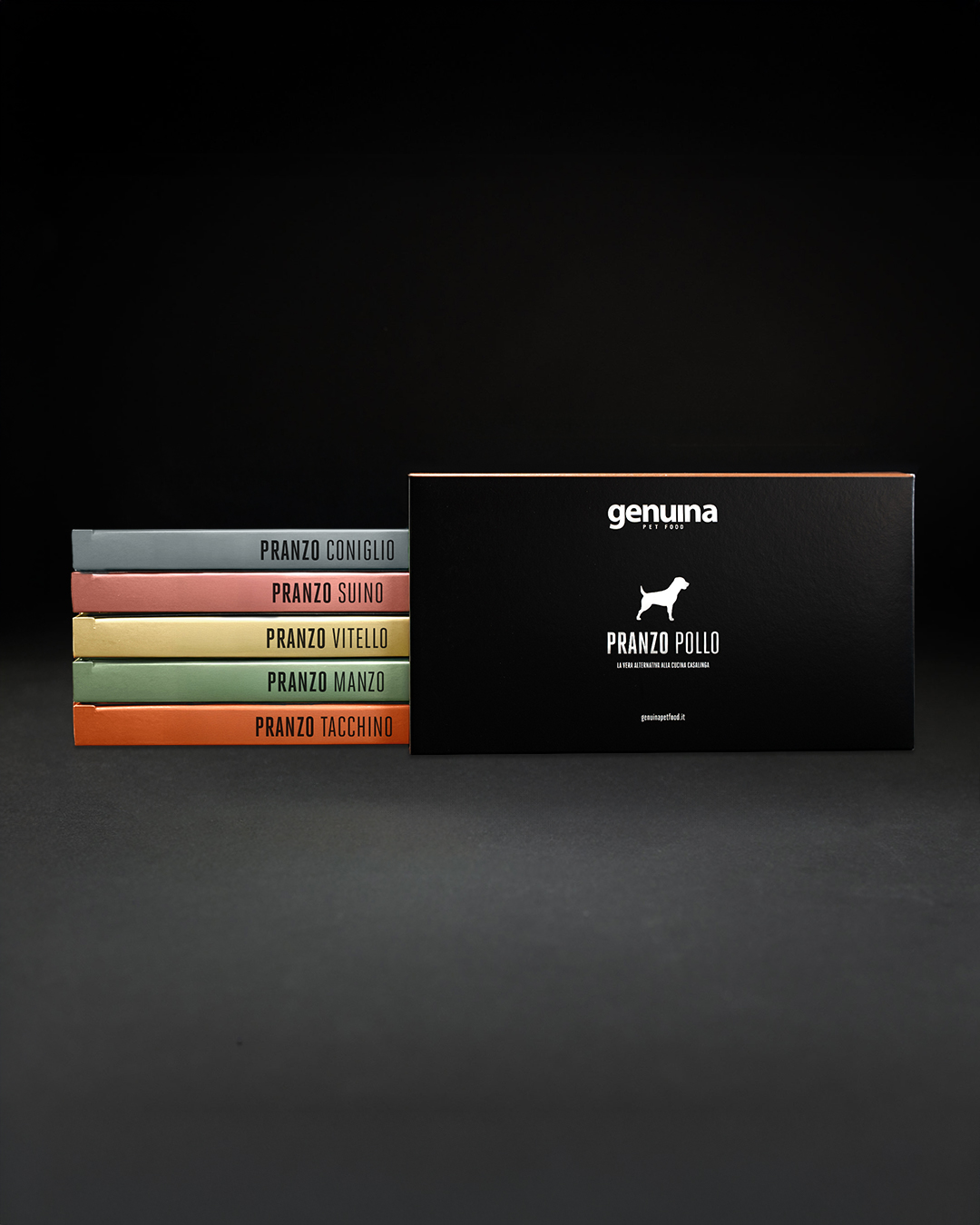 Genuina Pet Food Cane Plateau Mix Pranzo Tradizionale con Coniglio 200g